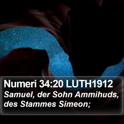 Numeri 34:20 LUTH1912 Bible Verse Image