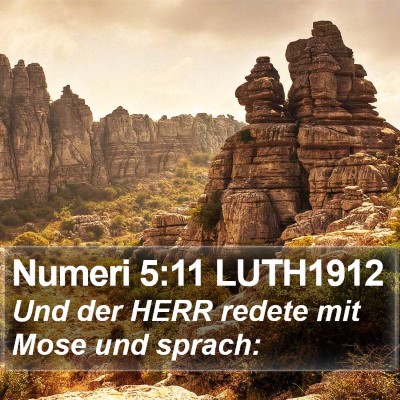 Numeri 5:11 LUTH1912 Bible Verse Image
