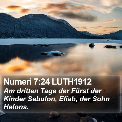 Numeri 7:24 LUTH1912 Bible Verse Image