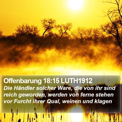 Offenbarung 18:15 LUTH1912 Bible Verse Image