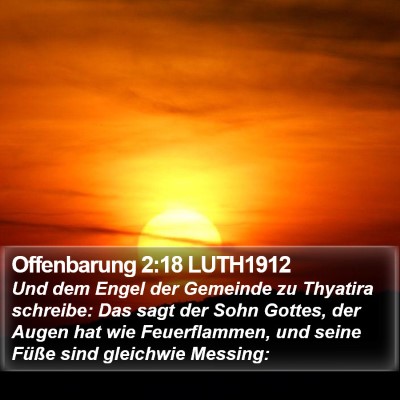 Offenbarung 2:18 LUTH1912 Bible Verse Image