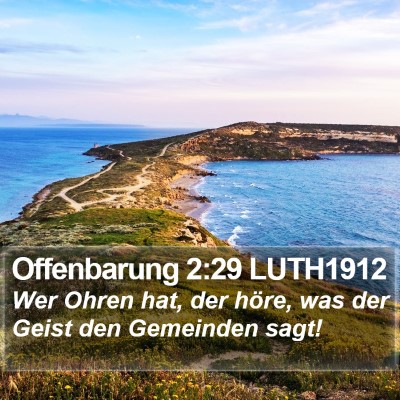 Offenbarung 2:29 LUTH1912 Bible Verse Image