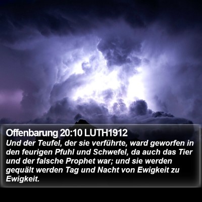 Offenbarung 20:10 LUTH1912 Bible Verse Image