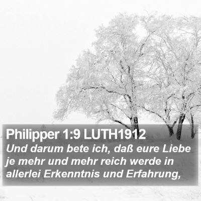 Philipper 1:9 LUTH1912 Bible Verse Image