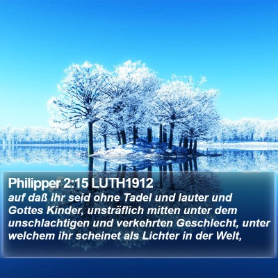 Philipper 2:15 LUTH1912 Bible Verse Image