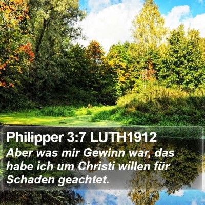 Philipper 3:7 LUTH1912 Bible Verse Image