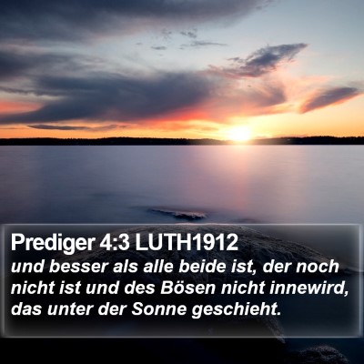 Prediger 4:3 LUTH1912 Bible Verse Image