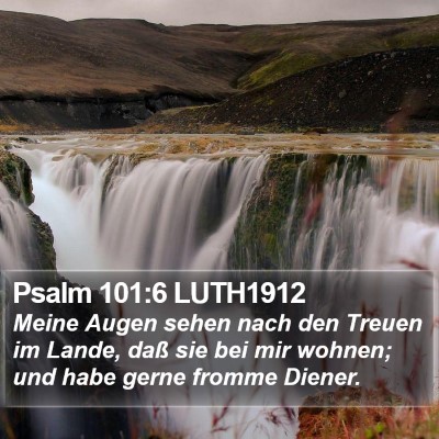 Psalm 101:6 LUTH1912 Bible Verse Image