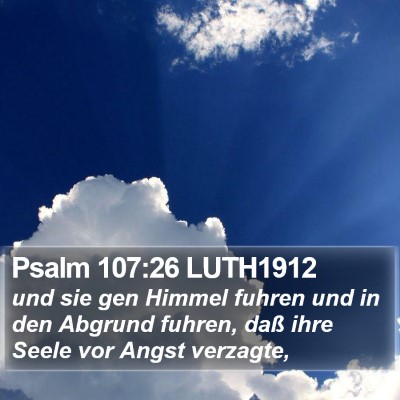 Psalm 107:26 LUTH1912 Bible Verse Image