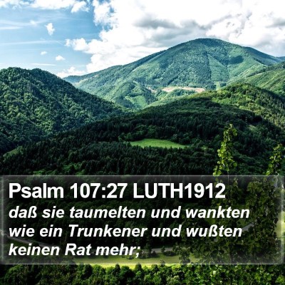 Psalm 107:27 LUTH1912 Bible Verse Image