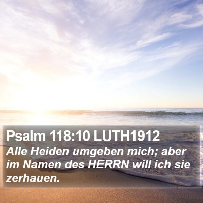 Psalm 118:10 LUTH1912 Bible Verse Image