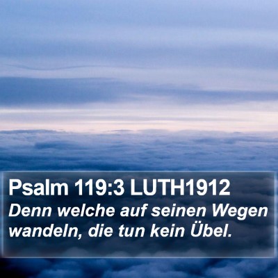 Psalm 119:3 LUTH1912 Bible Verse Image