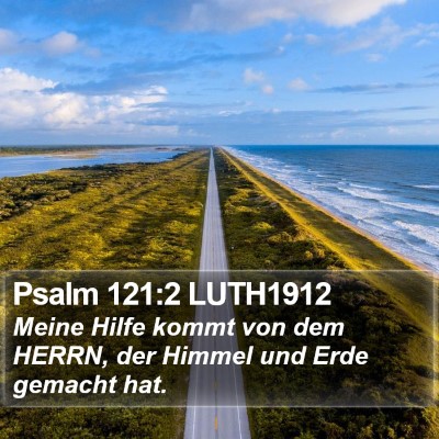 Psalm 121:2 LUTH1912 Bible Verse Image