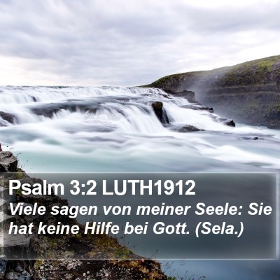 Psalm 3:2 LUTH1912 Bible Verse Image