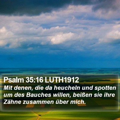 Psalm 35:16 LUTH1912 Bible Verse Image
