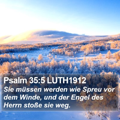 Psalm 35:5 LUTH1912 Bible Verse Image