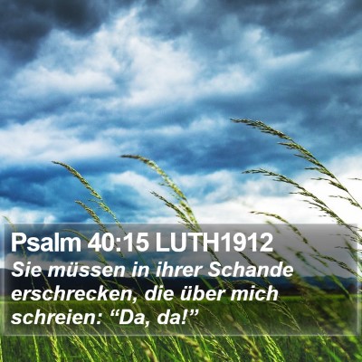 Psalm 40:15 LUTH1912 Bible Verse Image