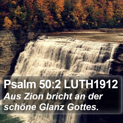 Psalm 50:2 LUTH1912 Bible Verse Image