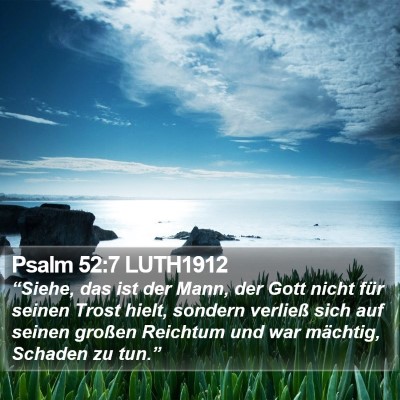 Psalm 52:7 LUTH1912 Bible Verse Image