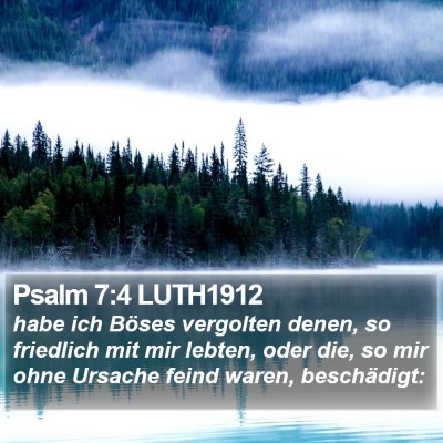 Psalm 7:4 LUTH1912 Bible Verse Image