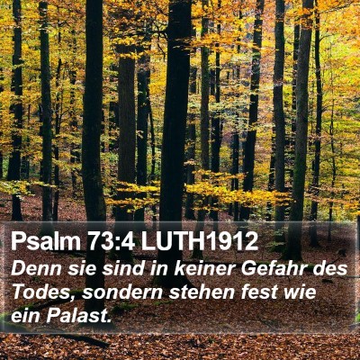 Psalm 73:4 LUTH1912 Bible Verse Image