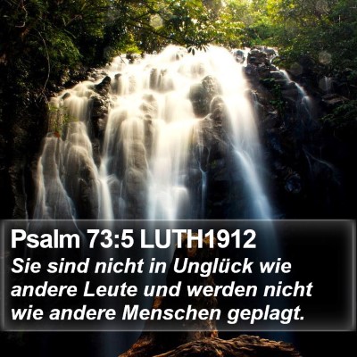 Psalm 73:5 LUTH1912 Bible Verse Image