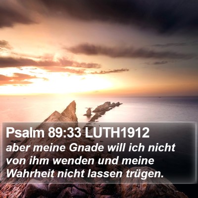 Psalm 89:33 LUTH1912 Bible Verse Image