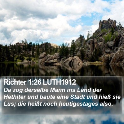 Richter 1:26 LUTH1912 Bible Verse Image