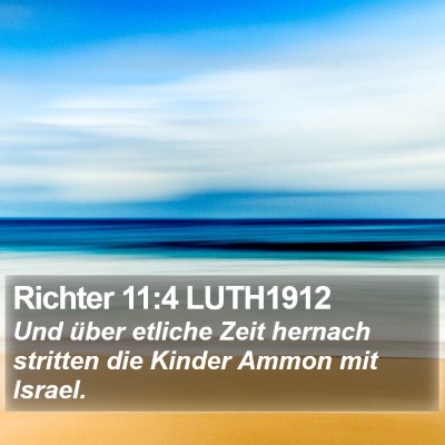 Richter 11:4 LUTH1912 Bible Verse Image