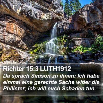 Richter 15:3 LUTH1912 Bible Verse Image