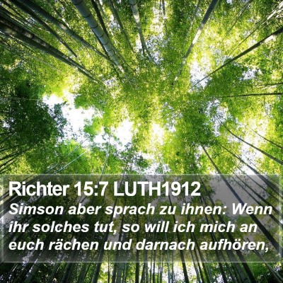 Richter 15:7 LUTH1912 Bible Verse Image
