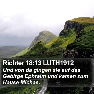 Richter 18:13 LUTH1912 Bible Verse Image