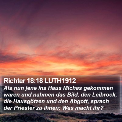 Richter 18:18 LUTH1912 Bible Verse Image