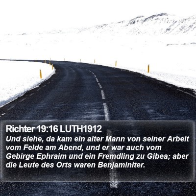 Richter 19:16 LUTH1912 Bible Verse Image