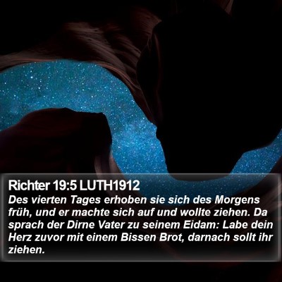 Richter 19:5 LUTH1912 Bible Verse Image