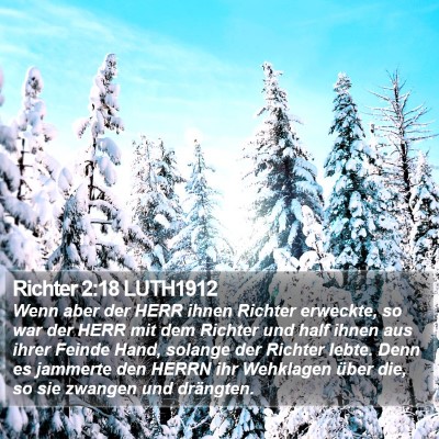 Richter 2:18 LUTH1912 Bible Verse Image