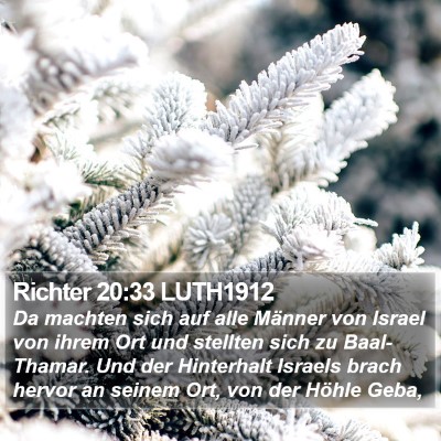 Richter 20:33 LUTH1912 Bible Verse Image