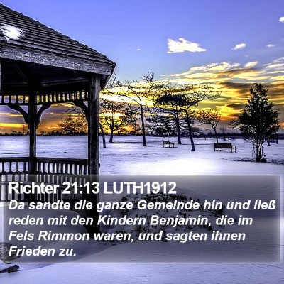 Richter 21:13 LUTH1912 Bible Verse Image