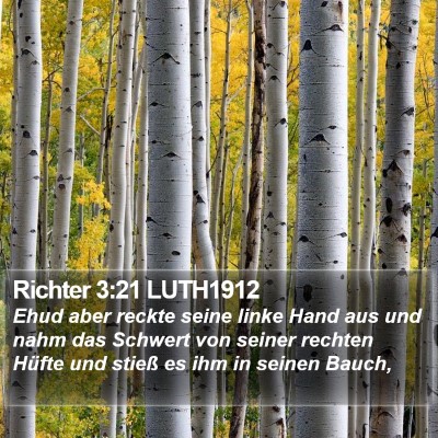 Richter 3:21 LUTH1912 Bible Verse Image