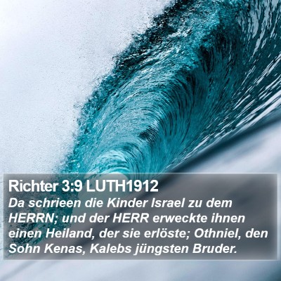 Richter 3:9 LUTH1912 Bible Verse Image