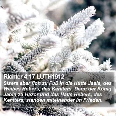Richter 4:17 LUTH1912 Bible Verse Image