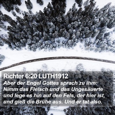 Richter 6:20 LUTH1912 Bible Verse Image