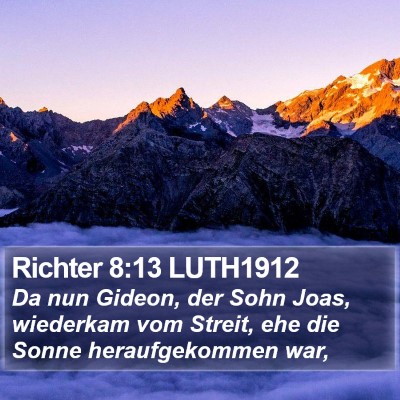 Richter 8:13 LUTH1912 Bible Verse Image