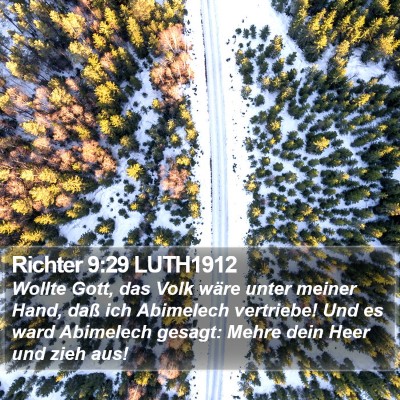 Richter 9:29 LUTH1912 Bible Verse Image