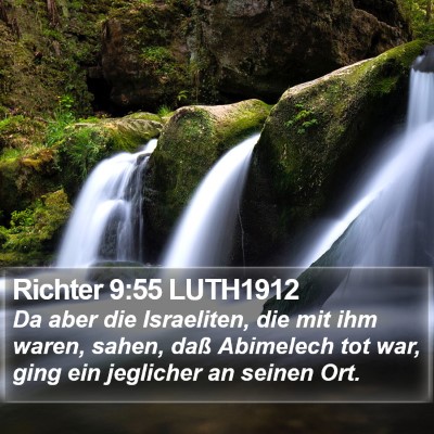 Richter 9:55 LUTH1912 Bible Verse Image