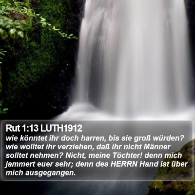 Rut 1:13 LUTH1912 Bible Verse Image