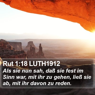 Rut 1:18 LUTH1912 Bible Verse Image