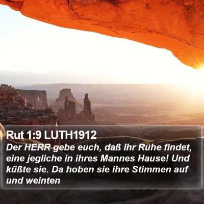 Rut 1:9 LUTH1912 Bible Verse Image