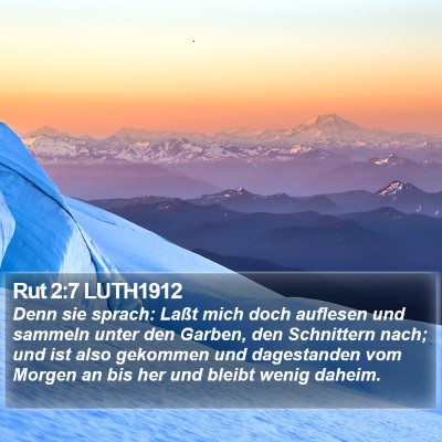 Rut 2:7 LUTH1912 Bible Verse Image