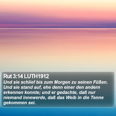 Rut 3:14 LUTH1912 Bible Verse Image
